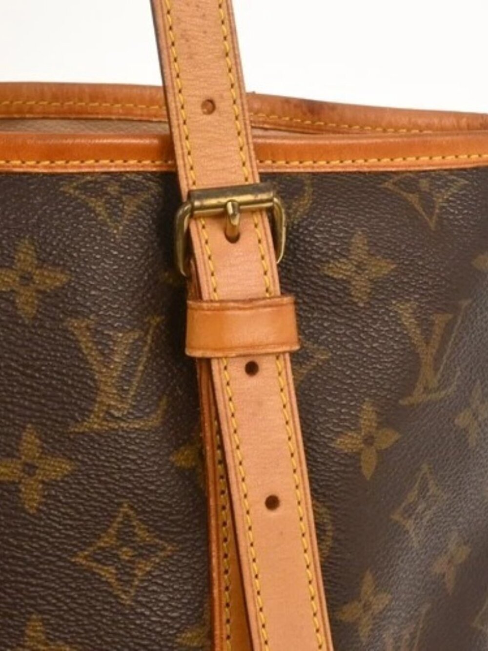 BUYIT03 LOUIS VUITTON MONOGRAM BUCKET GM TOTE BAG M42236 FL1014 YQ07777 - Picture 5 of 16